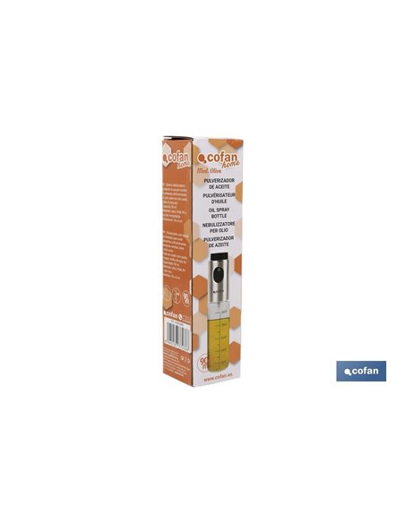 Pulverizador De Aceite 90 Ml Modelo Oliva 18 X 4 Cm