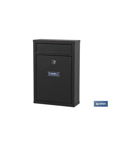 Buzón Correo Exterior Verde Modelo Letter 320x215x85mm