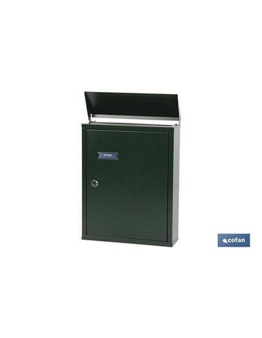 Buzón Correo Exterior Blanco Modelo Post 385x290x100mm