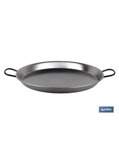 Paellera Acero Pulida Ø46cm