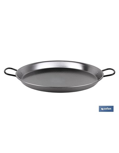 Panela Paella Aço Polido Ø46cm