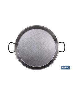 Paellera Acero Pulida Ø46cm 2