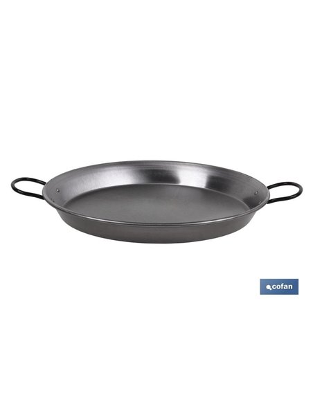 Paellera Acero Pulida Inducción Ø36cm