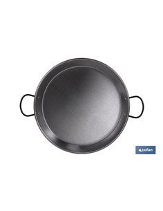 Paella de indução em aço polido Ø36cm 2