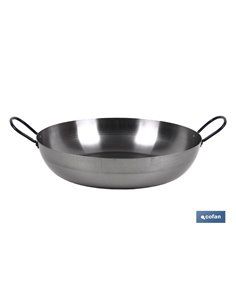 Sarten Lionesa Acero con Asas Ø50cm 2