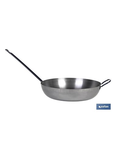 Sarten Lionesa Acero con Mango+Asa Ø40cm
