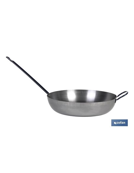 Sarten Lionesa Acero con Mango+Asa Ø40cm