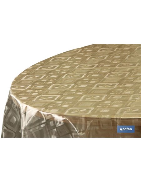 Mantel Redondo Cuarzo Ø140 Cm 65 % Pvc 35 % Pp