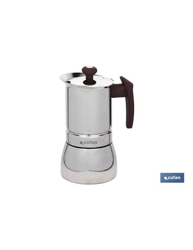 Cafetera Constanza  9 Tazas Acero Inox