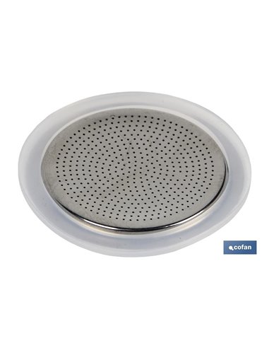 Cafetera Constanza  9 Tazas Acero Inox
