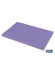 Tabla Corte  Morado 30x20x1,5 Cm. Modelo Bresa