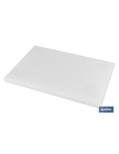 Tabla Corte  Blanco 40x30x1,5 Cm. Modelo Bresa