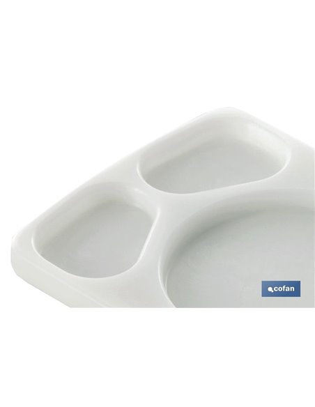 Tabla Salsera 30 X 20 X 1,5 Cm Modelo Rondelle
