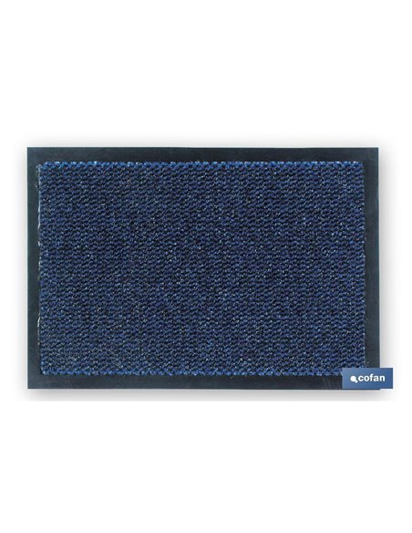 Felpudo Interior Polipropileno 40x60cm Azul