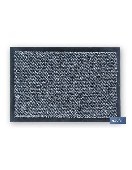 Felpudo Interior Polipropileno 40x60cm Gris