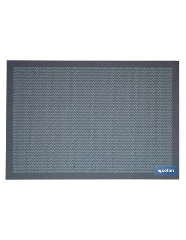 Capacho Modelo Teul Turquesa 50x70cm