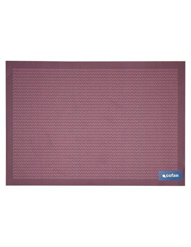Capacho Modelo Teul Turquesa 50x70cm