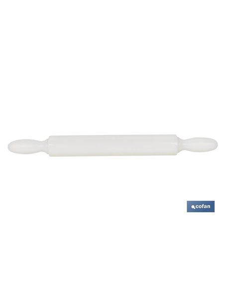 Rodillo Para Amasar Blanco 50x5cm Modelo Sablé