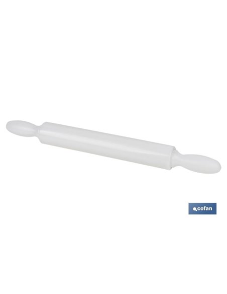 Rodillo Para Amasar Blanco 50x5cm Modelo Sablé
