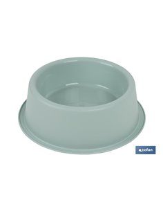 Comedero Redondo  Modelo Bimba Verde Agua 24.5x7.5cm