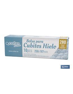 Bolsas Para Cubitos De Hielo 25x18,7 10 Uds.