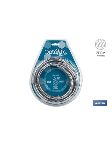 Flexo Ducha Inoxidable Extensible 1,5m
