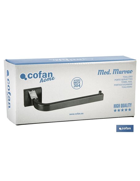 Toallero Modelo Marvao Inox 304 Brillo