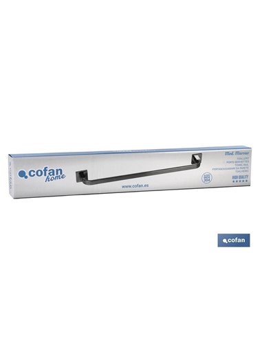 Toallero 45cm Modelo Marvao Inox 304 Brillo