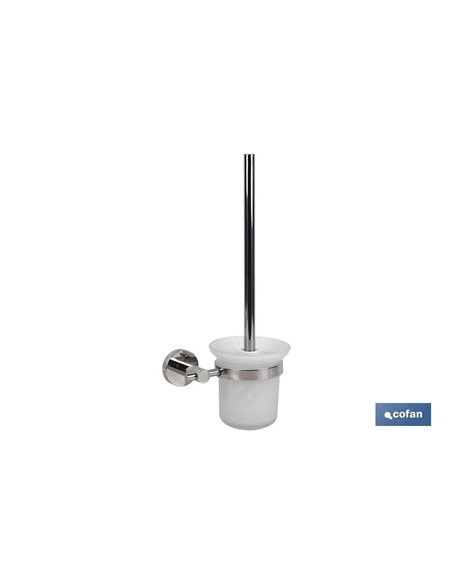 Escobillero Inodoro Modelo Lagoa Inox 304 Brillo