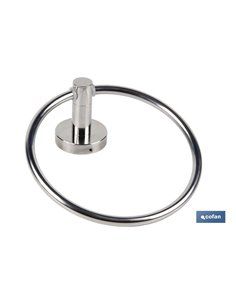 Toallero Circular Modelo Lagoa Inox 304  Brillo 2