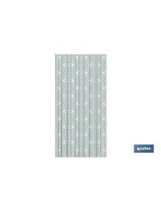 Cortina de Chuveiro Sidney Poliéster 140x200