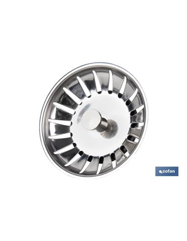 Tapón De Fregadero En Acero Inoxidable 304 Modelo Kandy