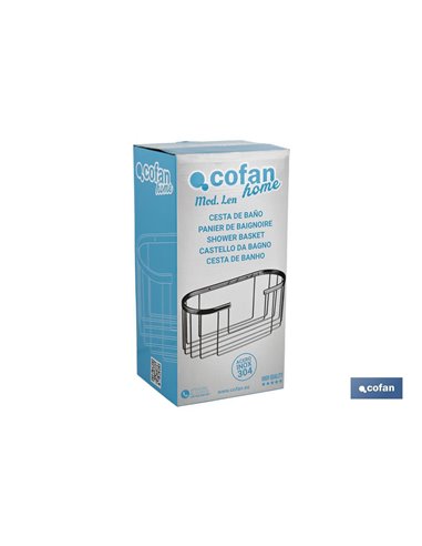 Cesta Baño Acero Inoxidable 304 Modelo Len