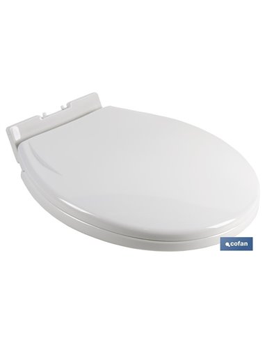 Tapa Wc  40.4x35.6cm Modelo Caddo