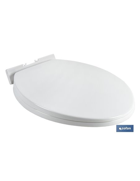 Tapa Wc  41.9x34.7cm Modelo Atlin