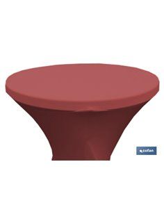 Capa de mesa de bar vermelha 2