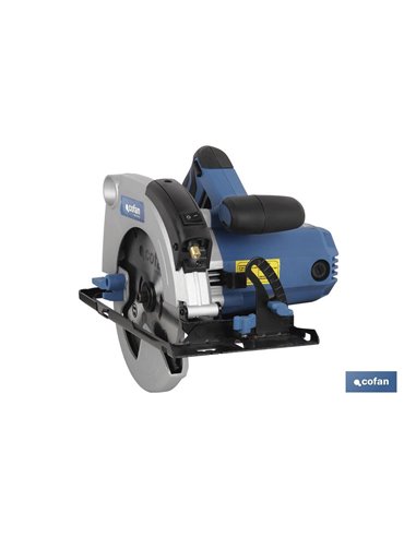 Sierra Circular 1500w Ø185mm Con Laser Externo