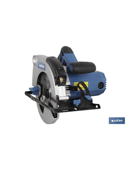 Sierra Circular 1500w Ø185mm Con Laser Externo