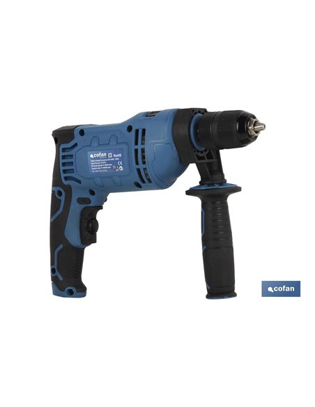 Taladro Impacto 910w (1-13mm) Portabrocas Automatico