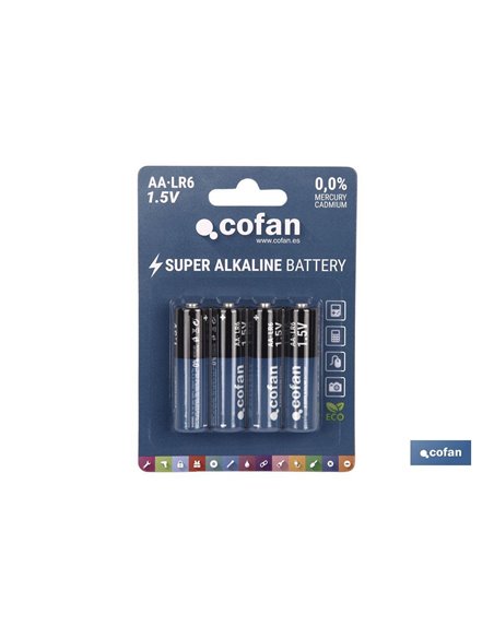 Blíster De 4 Pilas Alcalinas Plus Lr6/Aa