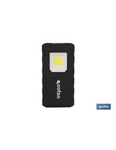 Linterna Cob Led 3w 150lm Magnetica/Bolsillo