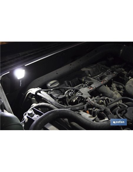 Linterna Cob Led 3w 150lm Magnetica/Bolsillo