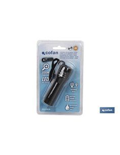 Lanterna Led de Alumínio Zoom Led 120lm Ø3 X12 cm 2