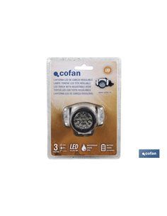 Linterna 19 Led De Cabeza 3w 3 Funciones 2