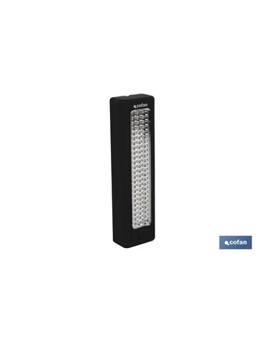 72 Led Retangular Magneto/Lâmpada Gancho