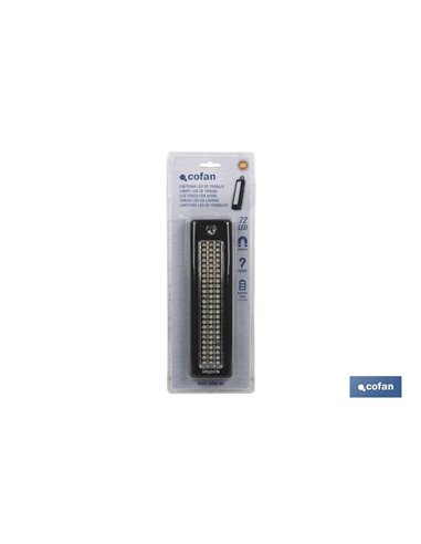 Lámpara 72 Led Rectángular Imán/Gancho