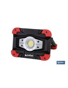 Luz de trabalho LED 10 W Cob 6500 K Usb