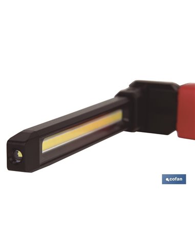 Lâmpada de inspeção dobrável 5 W Cob Led 6500 K Usb