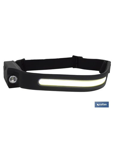 Linterna Dual De Cabeza Con Sensor De Activacion 350 Lm