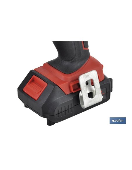 Chave de fenda com bateria de íon-lítio 18v 2.000 rpm
